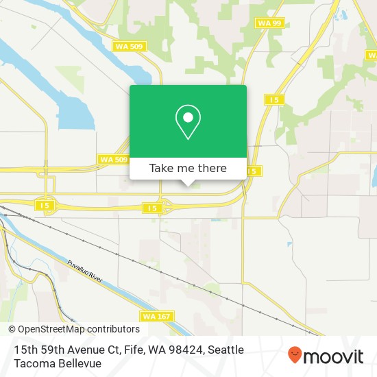 15th 59th Avenue Ct, Fife, WA 98424 map