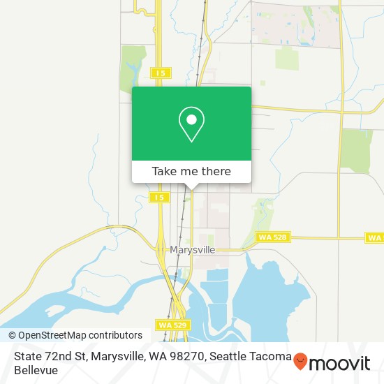 State 72nd St, Marysville, WA 98270 map