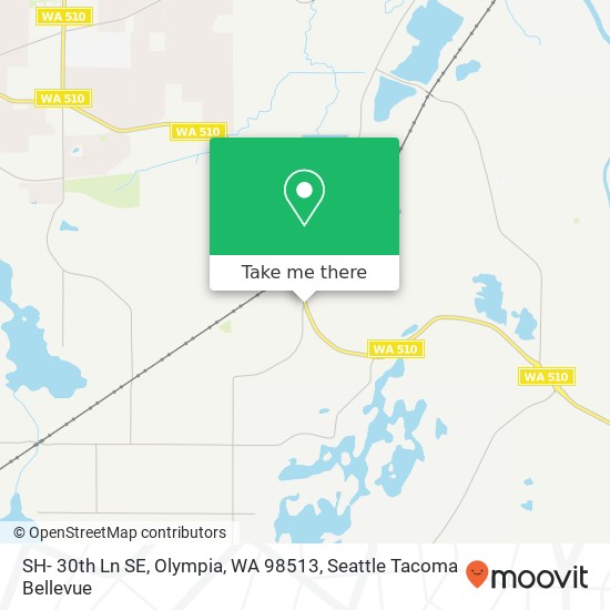 Mapa de SH- 30th Ln SE, Olympia, WA 98513