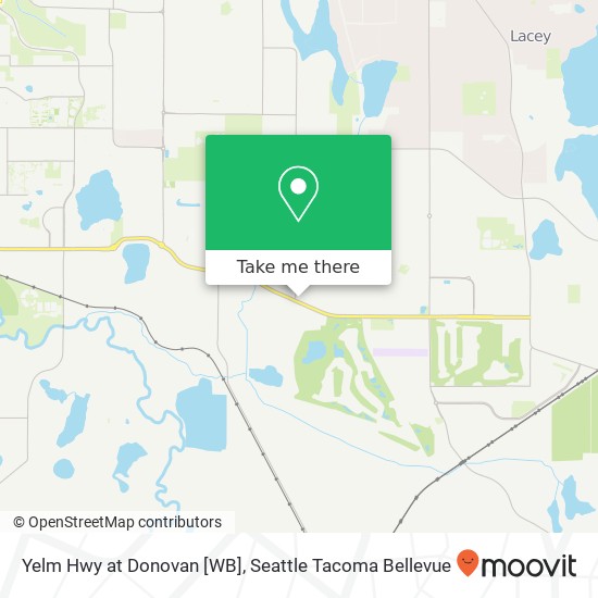 Yelm Hwy at Donovan [WB] map