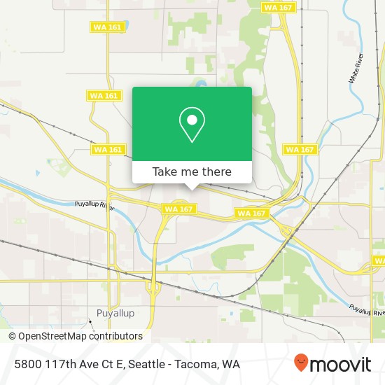 Mapa de 5800 117th Ave Ct E