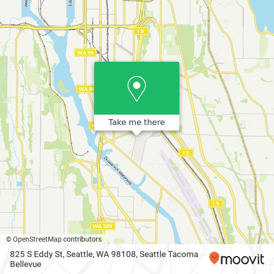 825 S Eddy St, Seattle, WA 98108 map