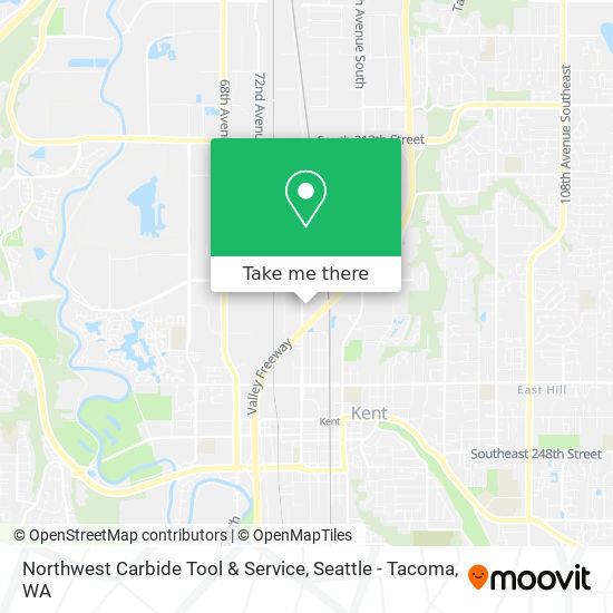 Northwest Carbide Tool & Service map