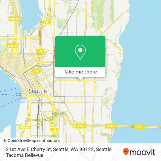 21st Ave E Cherry St, Seattle, WA 98122 map