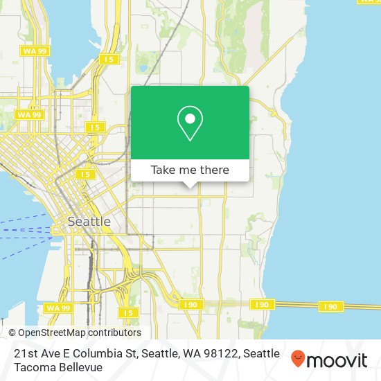 21st Ave E Columbia St, Seattle, WA 98122 map