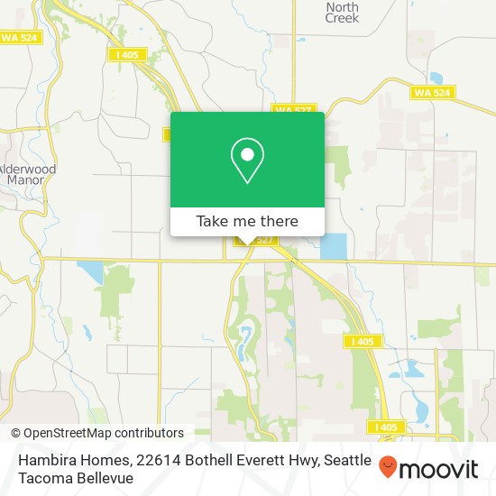 Hambira Homes, 22614 Bothell Everett Hwy map