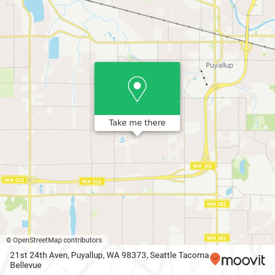 21st 24th Aven, Puyallup, WA 98373 map