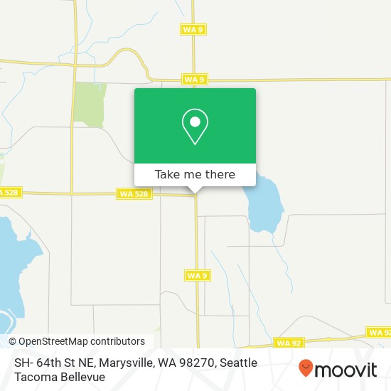 SH- 64th St NE, Marysville, WA 98270 map