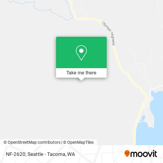 Mapa de NF-2620, Brinnon, WA 98320