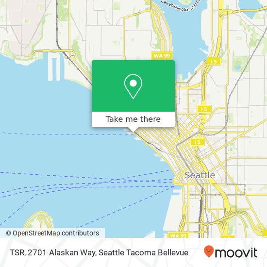 TSR, 2701 Alaskan Way map