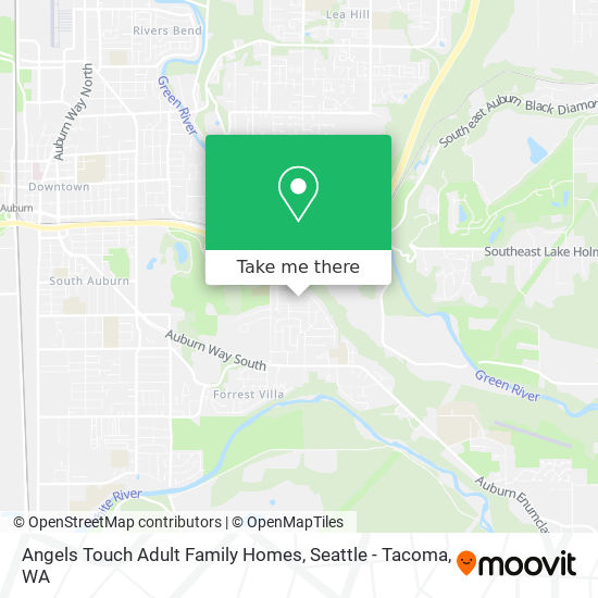 Angels Touch Adult Family Homes map