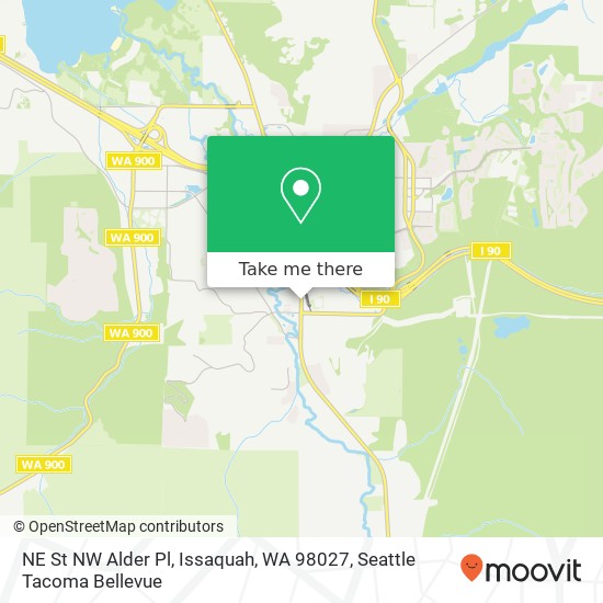 NE St NW Alder Pl, Issaquah, WA 98027 map