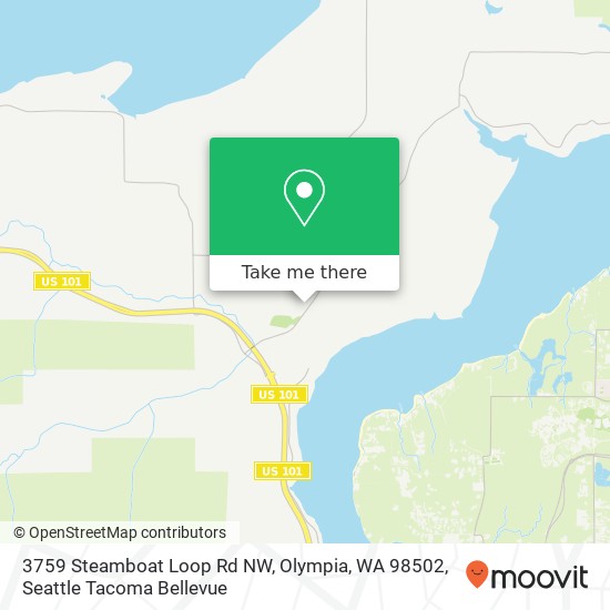 3759 Steamboat Loop Rd NW, Olympia, WA 98502 map