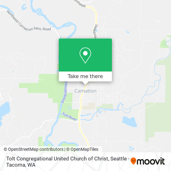 Mapa de Tolt Congregational United Church of Christ