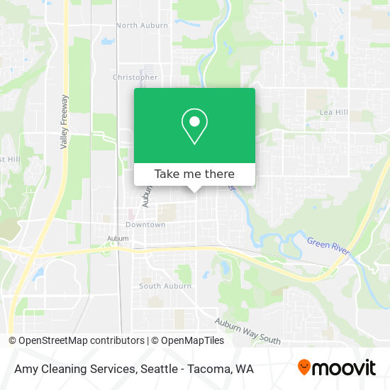 Amy Cleaning Services map