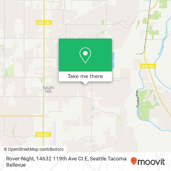 Mapa de Rover-Night, 14632 119th Ave Ct E