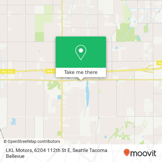 Mapa de LKL Motors, 6204 112th St E