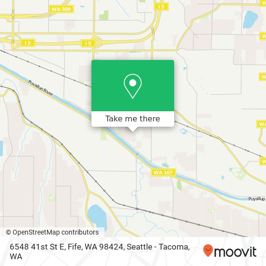 6548 41st St E, Fife, WA 98424 map