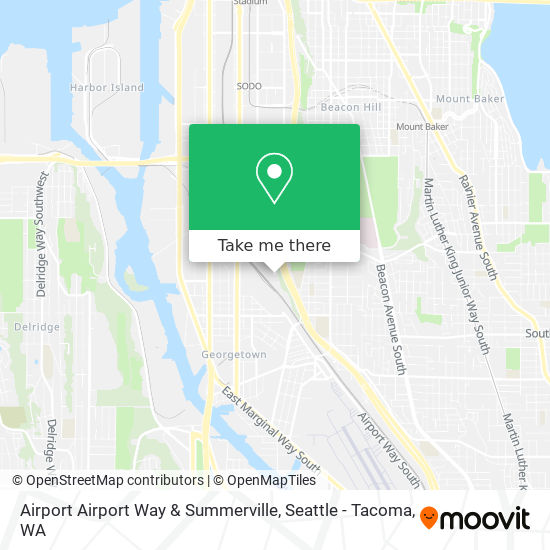 Mapa de Airport Airport Way & Summerville