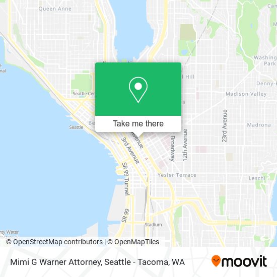 Mimi G Warner Attorney map