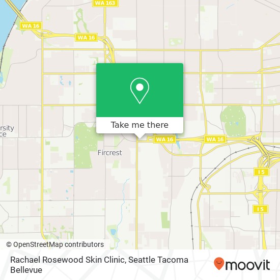 Rachael Rosewood Skin Clinic map