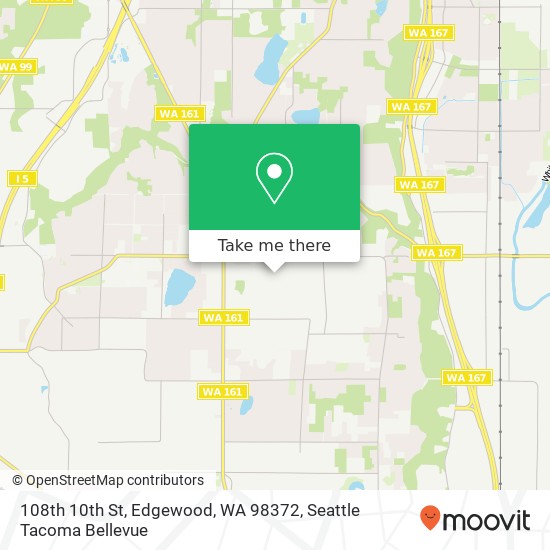 108th 10th St, Edgewood, WA 98372 map