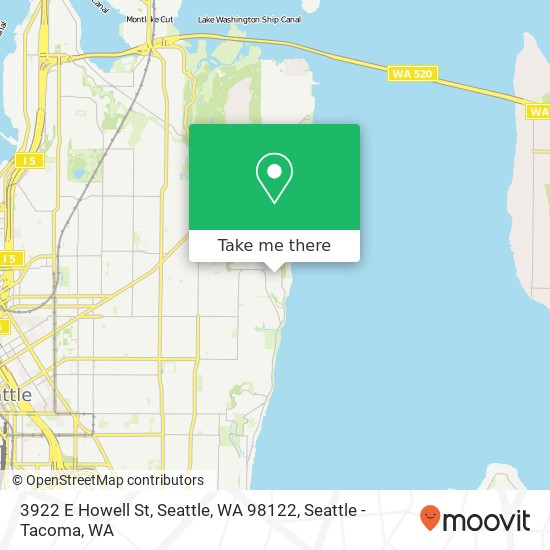 3922 E Howell St, Seattle, WA 98122 map