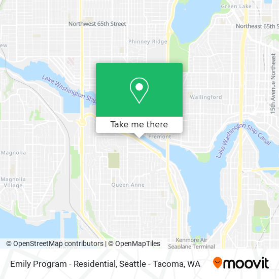 Emily Program - Residential map