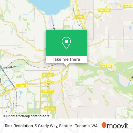 Mapa de Risk Resolution, S Grady Way