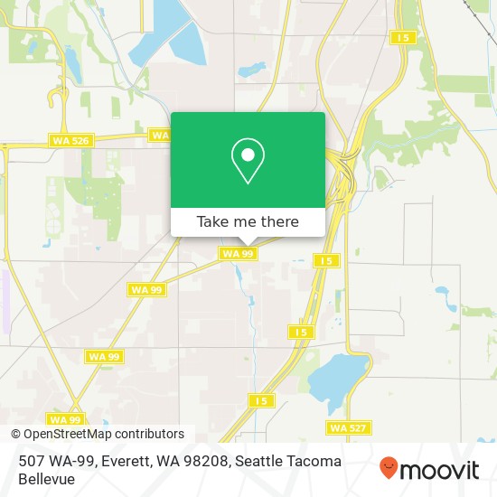 Mapa de 507 WA-99, Everett, WA 98208