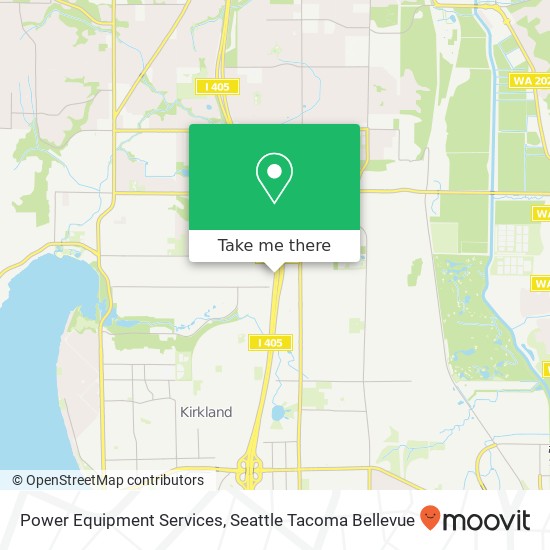 Power Equipment Services map