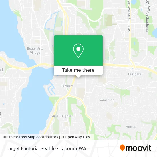 Target Factoria map