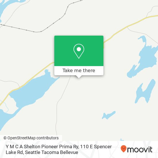 Mapa de Y M C A Shelton Pioneer Prima Ry, 110 E Spencer Lake Rd