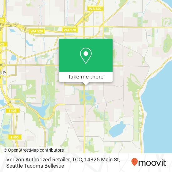 Verizon Authorized Retailer, TCC, 14825 Main St map