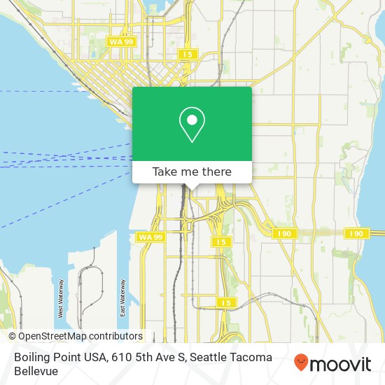 Boiling Point USA, 610 5th Ave S map