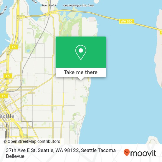 37th Ave E St, Seattle, WA 98122 map