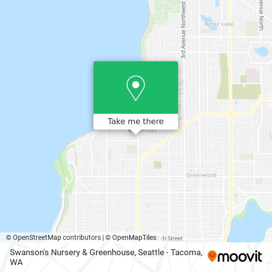 Swanson's Nursery & Greenhouse map
