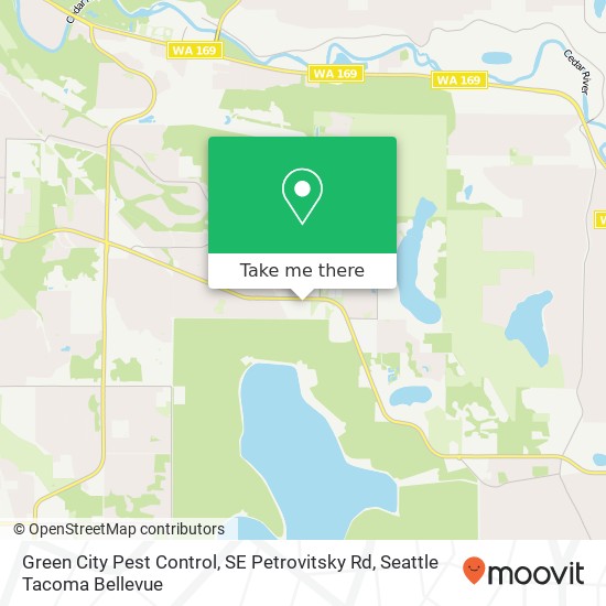 Green City Pest Control, SE Petrovitsky Rd map