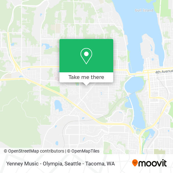 Mapa de Yenney Music - Olympia