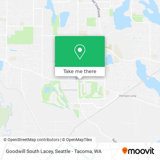 Mapa de Goodwill South Lacey