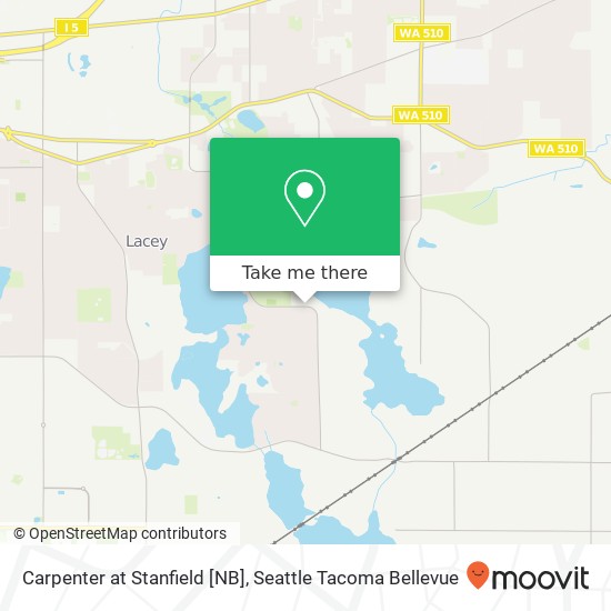Carpenter at Stanfield [NB] map