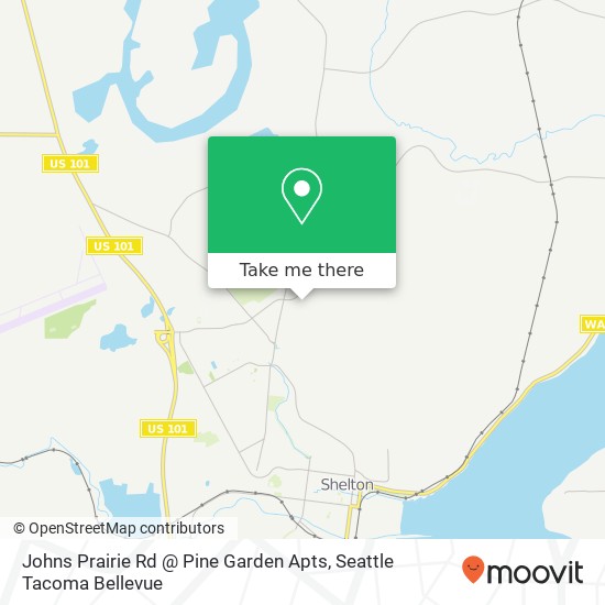 Mapa de Johns Prairie Rd @ Pine Garden Apts