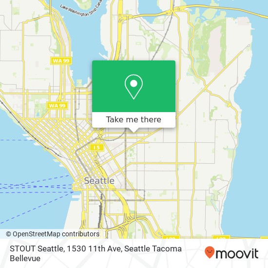 STOUT Seattle, 1530 11th Ave map