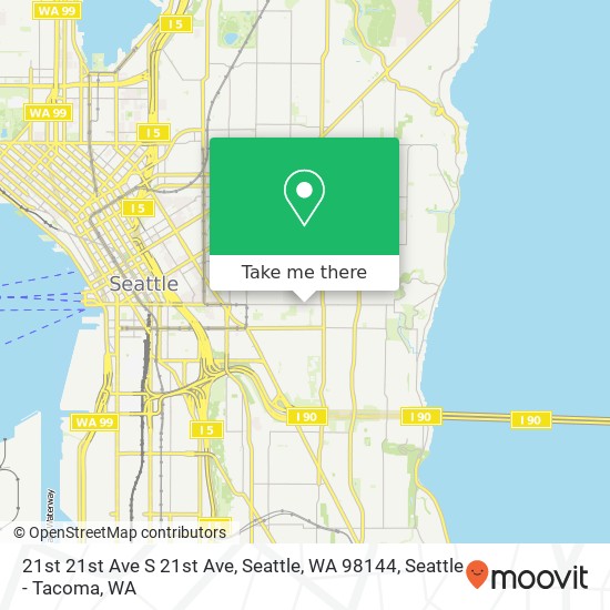21st 21st Ave S 21st Ave, Seattle, WA 98144 map
