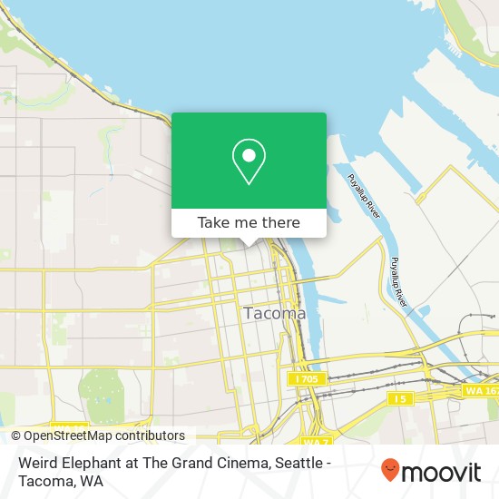 Weird Elephant at The Grand Cinema map