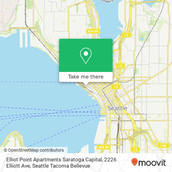 Elliot Point Apartments Saratoga Capital, 2226 Elliott Ave map