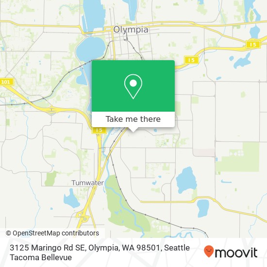 3125 Maringo Rd SE, Olympia, WA 98501 map