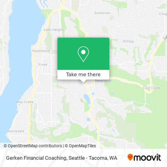 Gerken Financial Coaching map