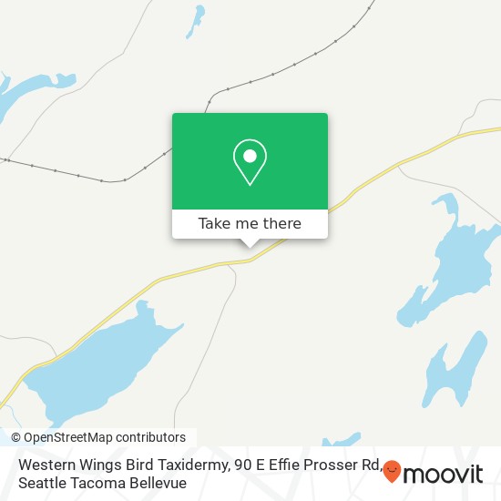 Mapa de Western Wings Bird Taxidermy, 90 E Effie Prosser Rd