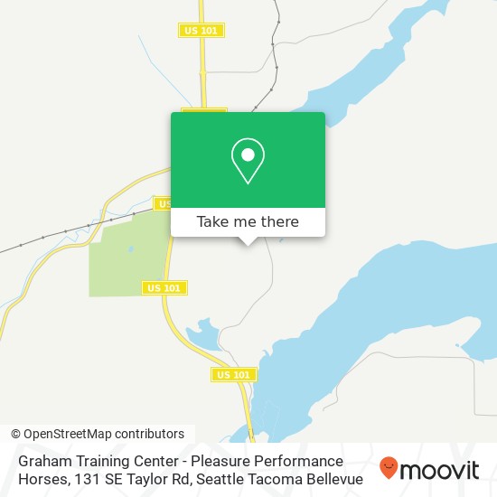 Mapa de Graham Training Center - Pleasure Performance Horses, 131 SE Taylor Rd